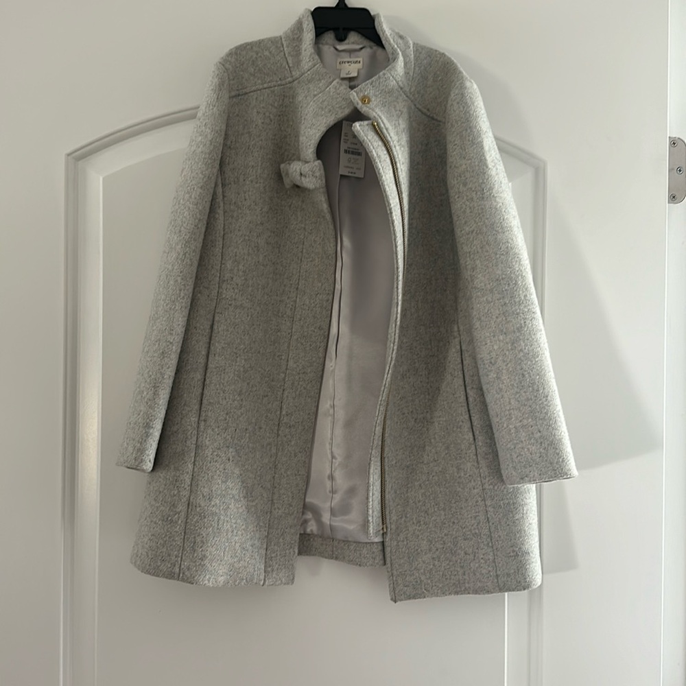 Gorgeous wool heather gray coat for girls